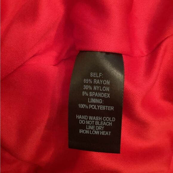 LULUS SIZE MEDIUM CONFIDENCE BOOST RED OFF THE SHOULDER BODYCON DRESS - Picture 7 of 7